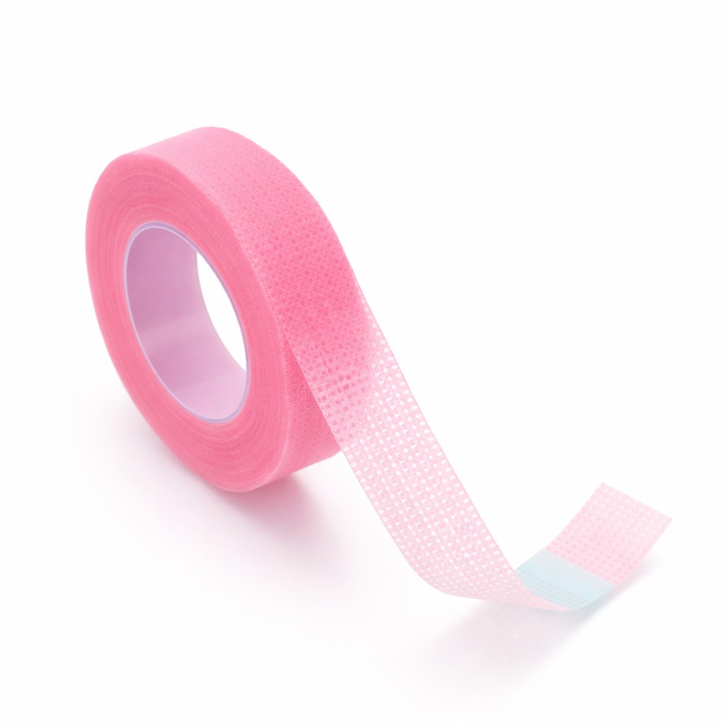 Pink Micropore Lash Tape