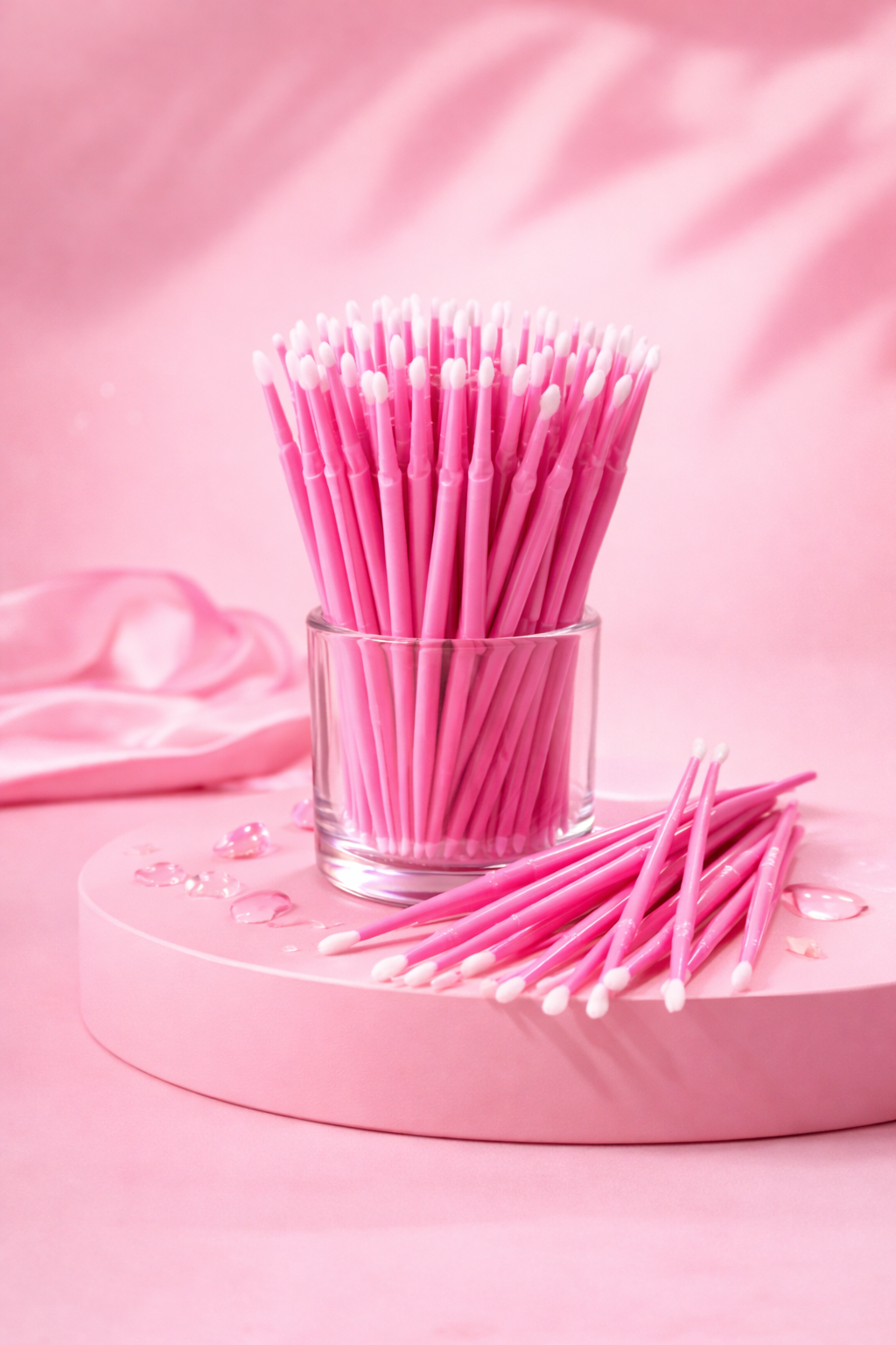 Disposable Microbrush Applicators – Pink