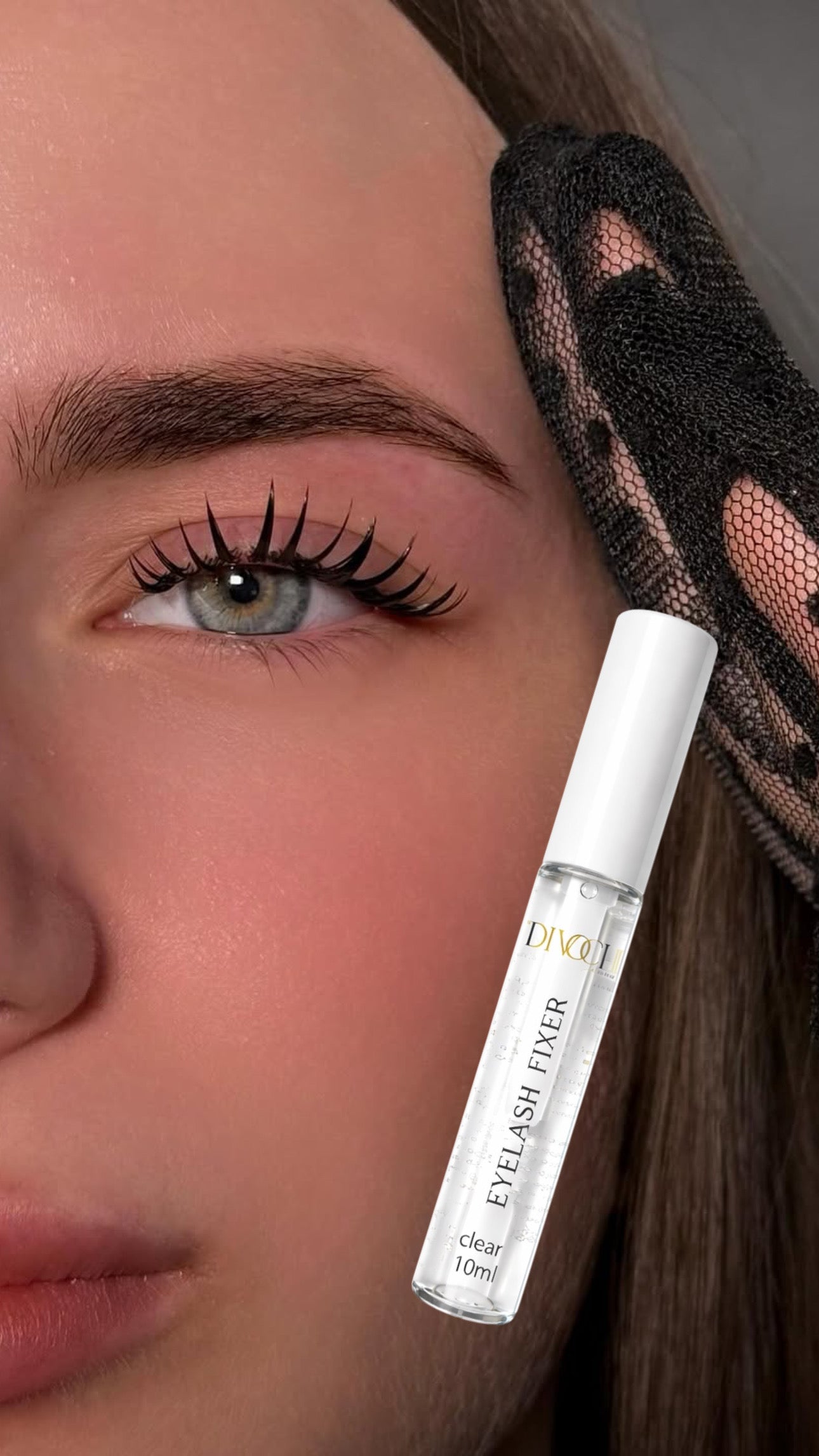 DIVOCHI Eyelash Fixer — Clear (10 ml)