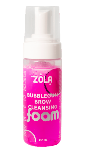 ZOLA EYEBROW CLEANSING FOAM BUBBLEGUM 150 ML