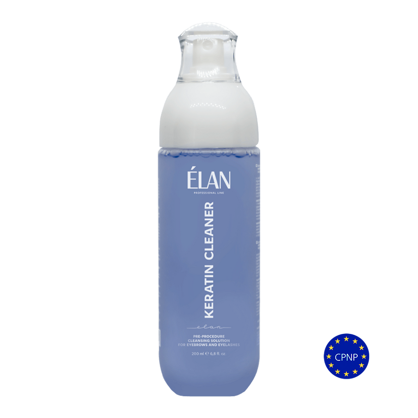 ELAN KERATIN CLEANER: Pre-Procedure Cleansing Solution For Eyebrows And Eyelashes