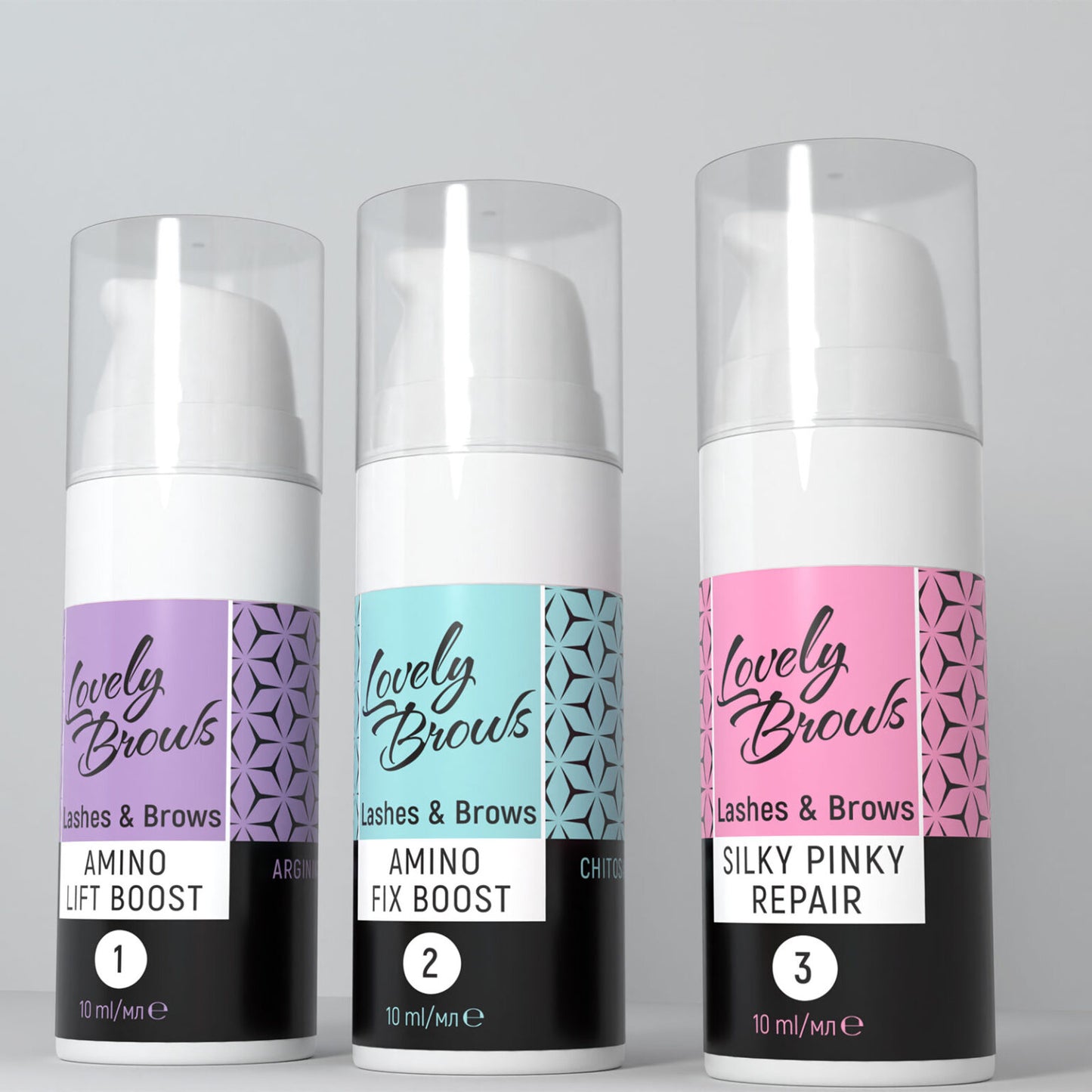 LOVELY BROWS Amino Puzzle System Lamination