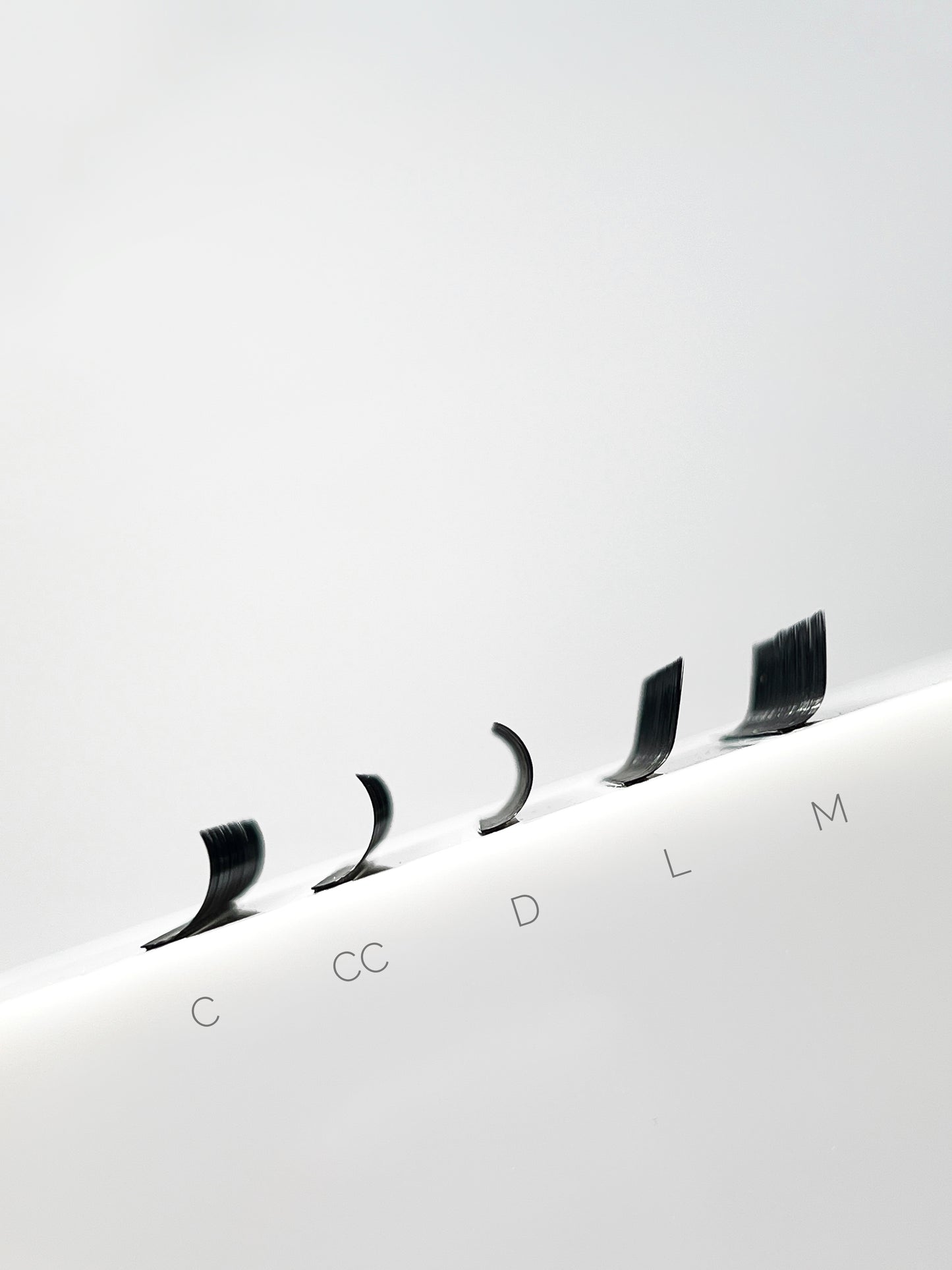 Oh OCHI Black Lash Extensions — Single Length, 20 Lines