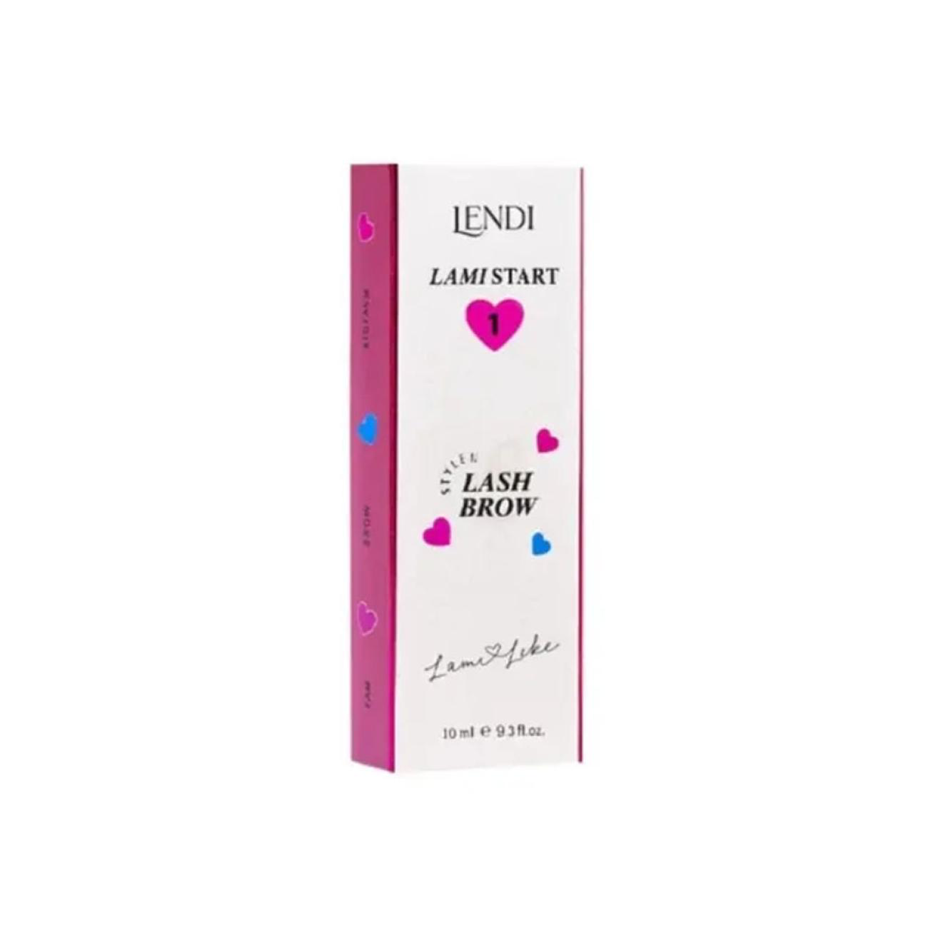 Lendi “Lami Like” Eyelash & Eyebrow Lamination Formula No. 1 “Lami Start” (10 ml)