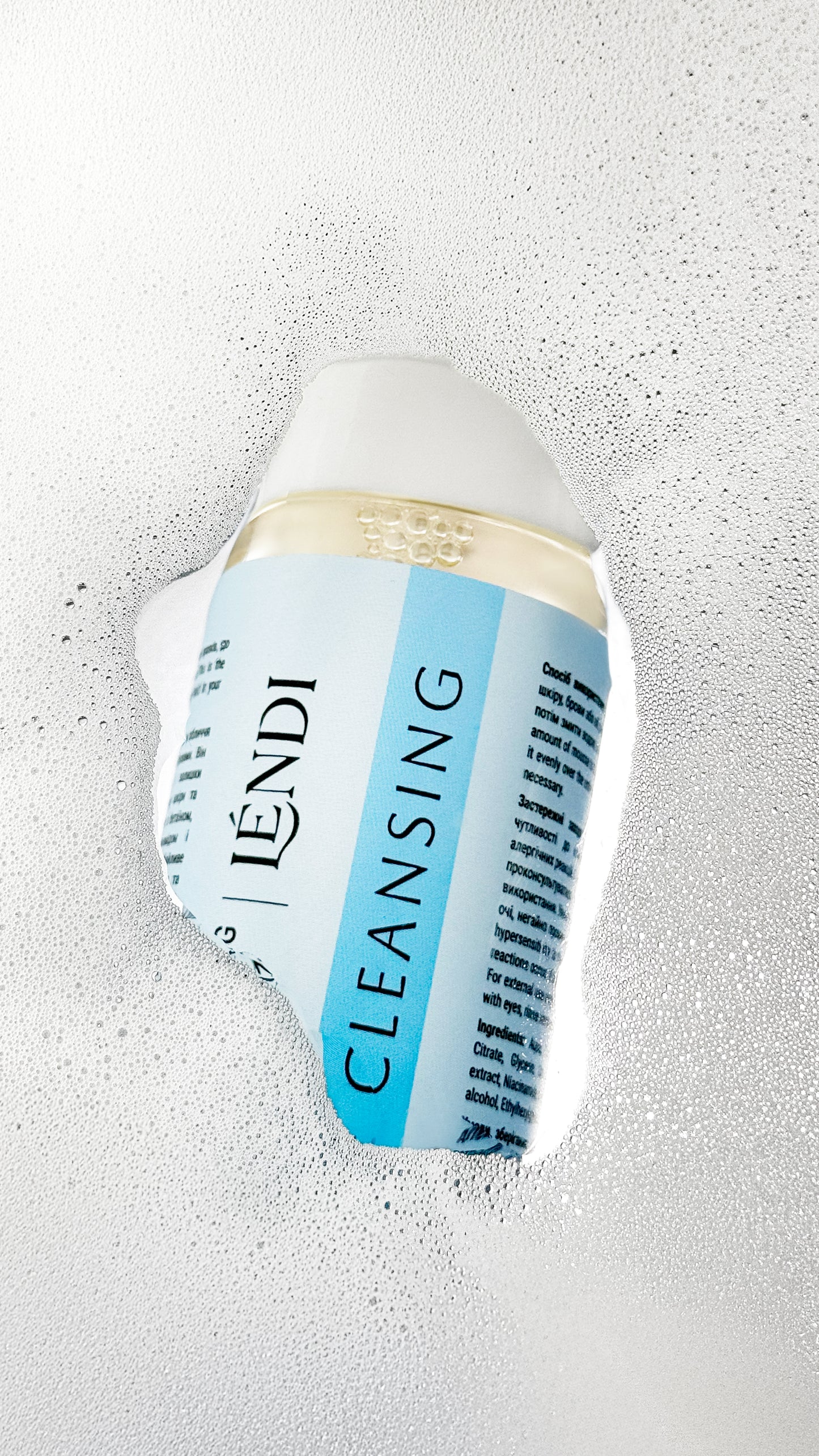 LÉNDI Pure Cleansing Mousse N47+ – Professional Lash & Brow Cleanser (150 ml)