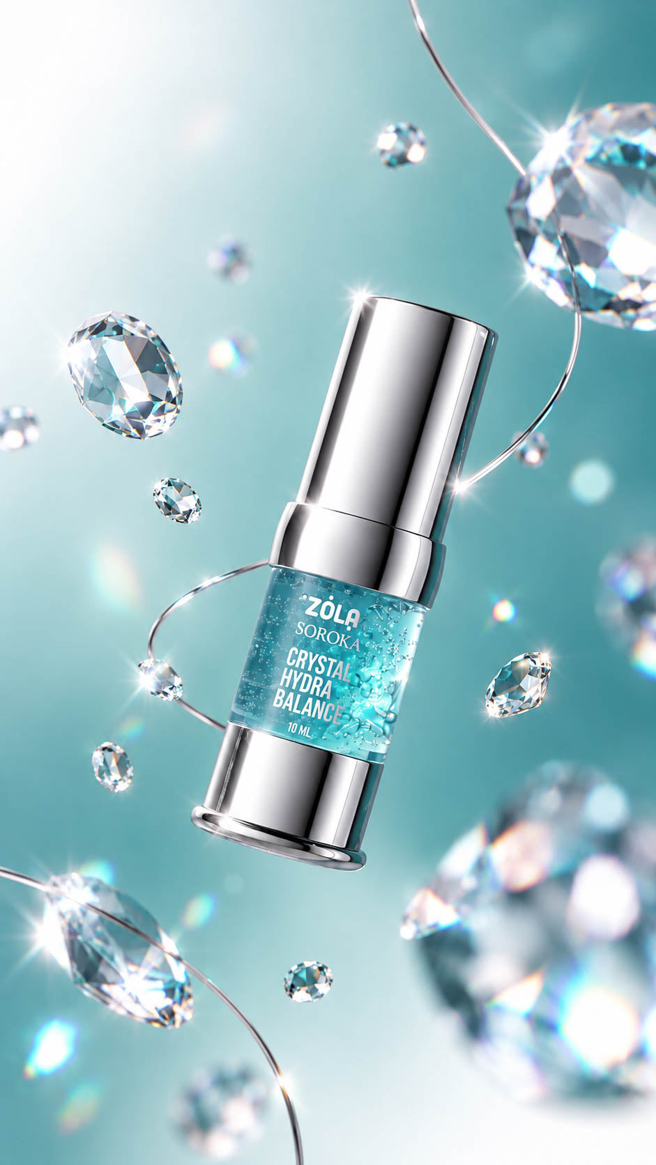 ZOLA × SOROKA Crystal Hydra Balance – Hydrating Brow&Lash Serum, 10 ml