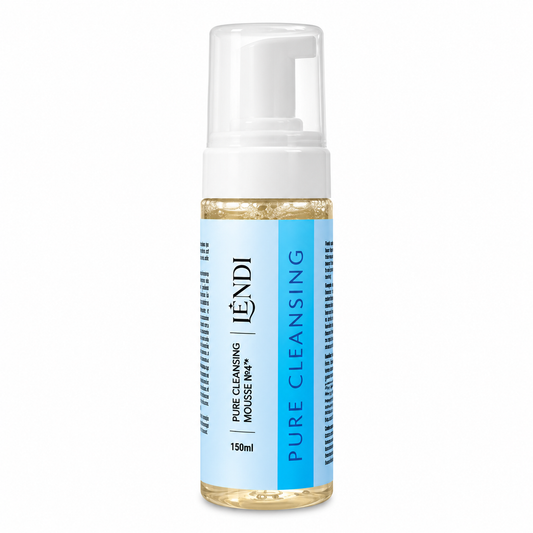 LÉNDI Pure Cleansing Mousse N47+ – Professional Lash & Brow Cleanser (150 ml)