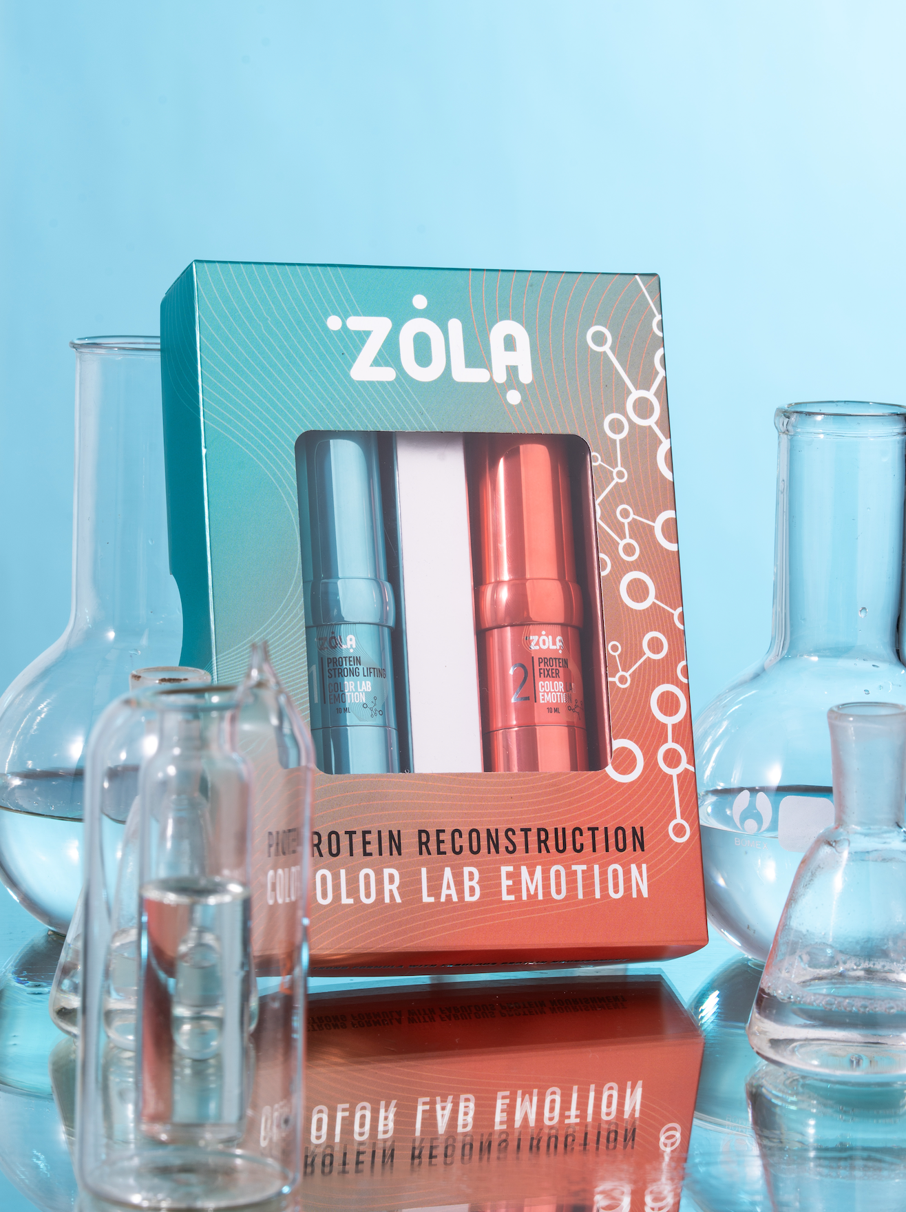 ZOLA Emotion Color Lab Brow & Lash Protein Reconstruction System Laminating Set