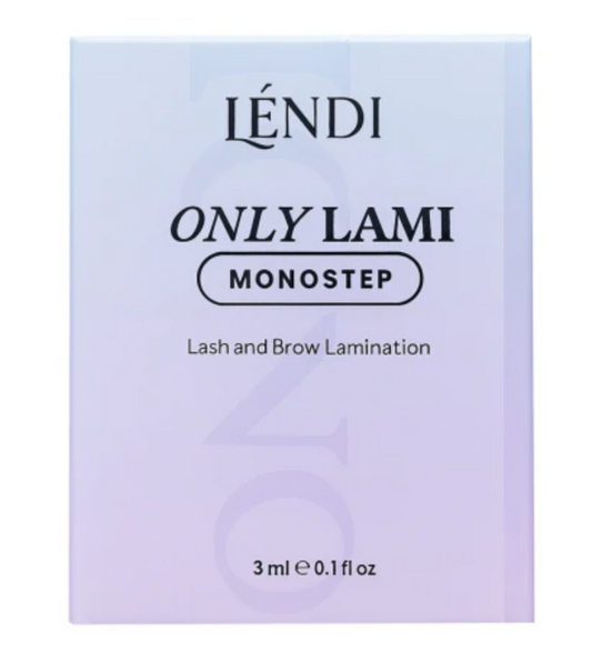 Lendi MONOSTEP OnlyLami Eyelash & Eyebrow Lamination Formula (3 ml)