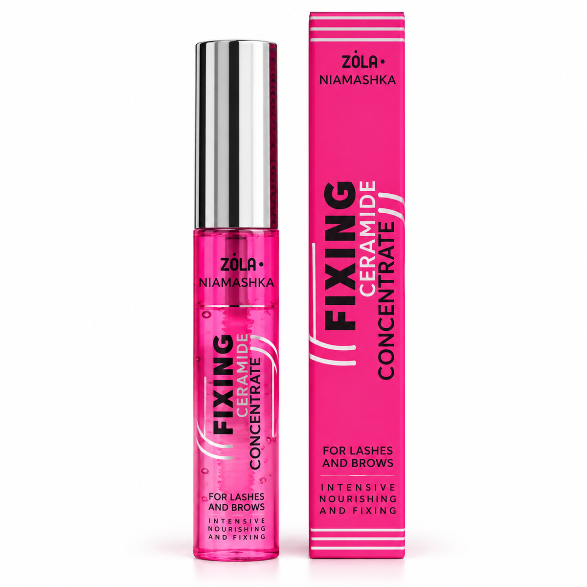 ZOLA × ROMASHKA Fixing Ceramide Concentrate – Lash & Brow Fixation and Repair, 10 and 15 ml