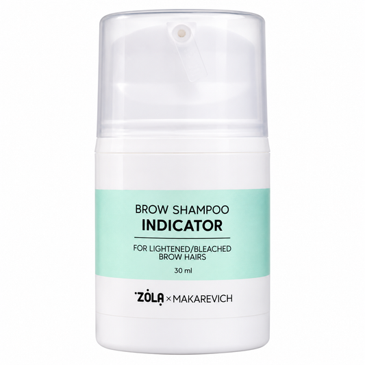 ZOLA Brow Shampoo Indicator (for Lightened / Bleached Brow Hairs)