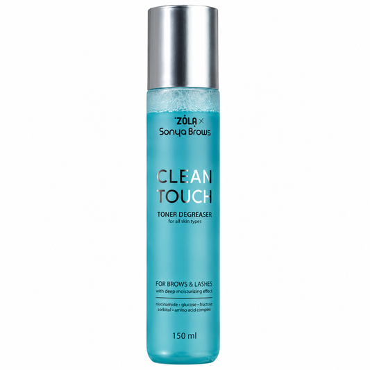 ZOLA CLEAN TOUCH EYEBROW AND EYELASH DEGREASER