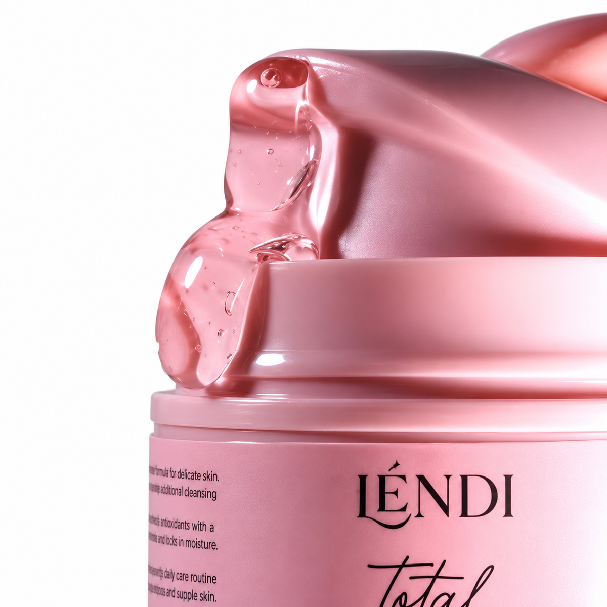 LÉNDI Total Clean Lash Shampoo – Deep Cleansing Foam for Eyelashes & Eyebrows (30 ml)