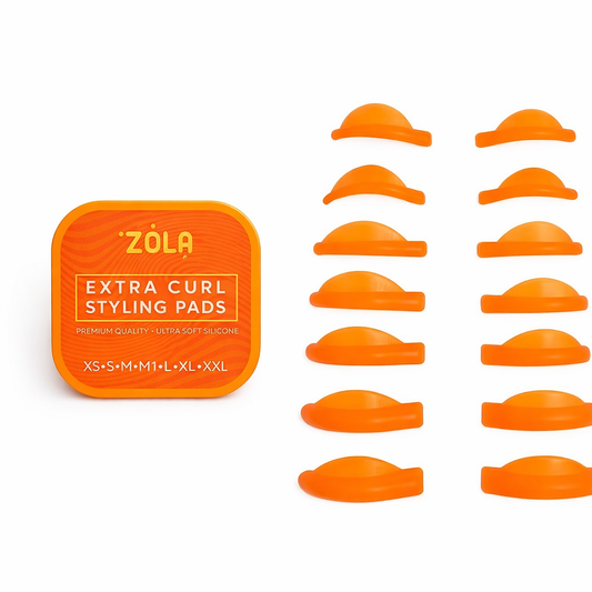 ZOLA LAMINATION SILICONE PADS EXTRA CURL STYLING (XS, S, M, M1, L, XL)