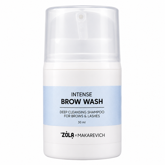 ZOLA x Makarevich Deep Cleansing Shampoo for Brows & Lashes – Intense Brow Wash (30 ml)