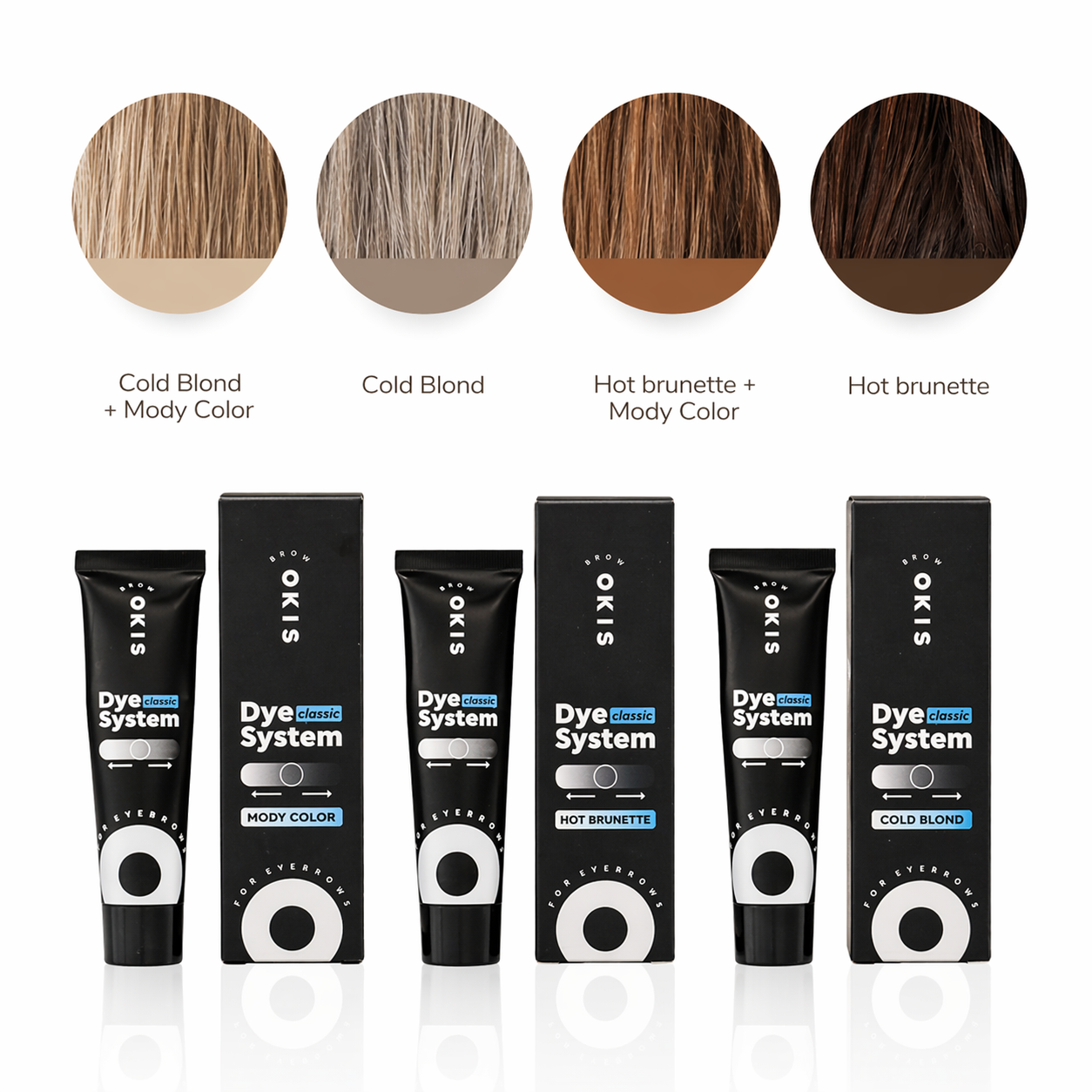 OKIS Dye System Classic – Professional Eyebrow Tint