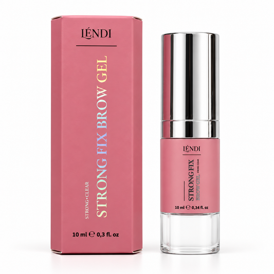 LÉNDI Strong Fix Brow Gel - Clear, 10 ml