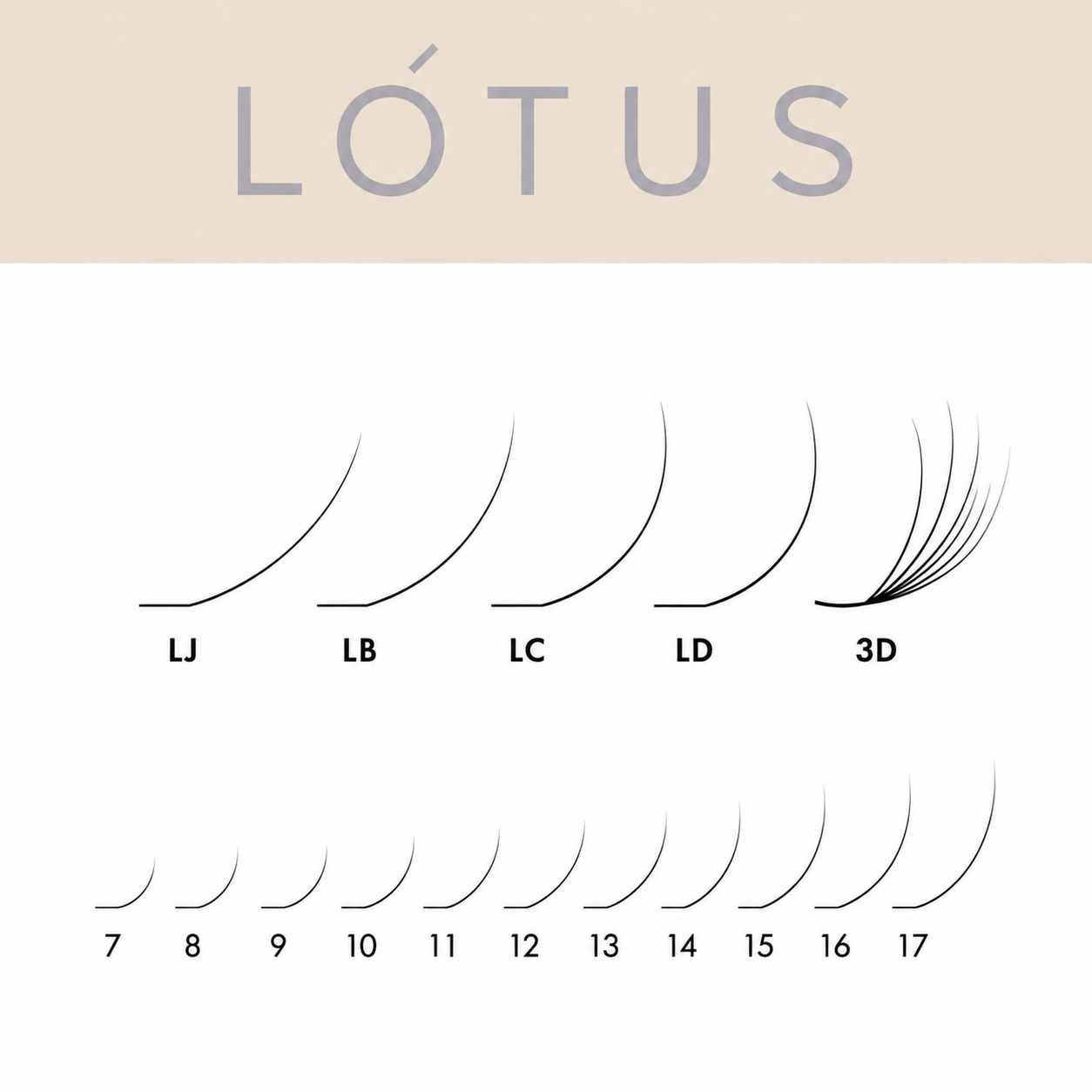 Vilmy Lotus Line Eyelash Extensions Mix