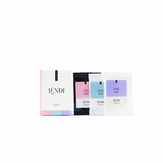 Lendi Lash & Brow New Look Lash & Brow Lamination Set in sachet 3x3ml