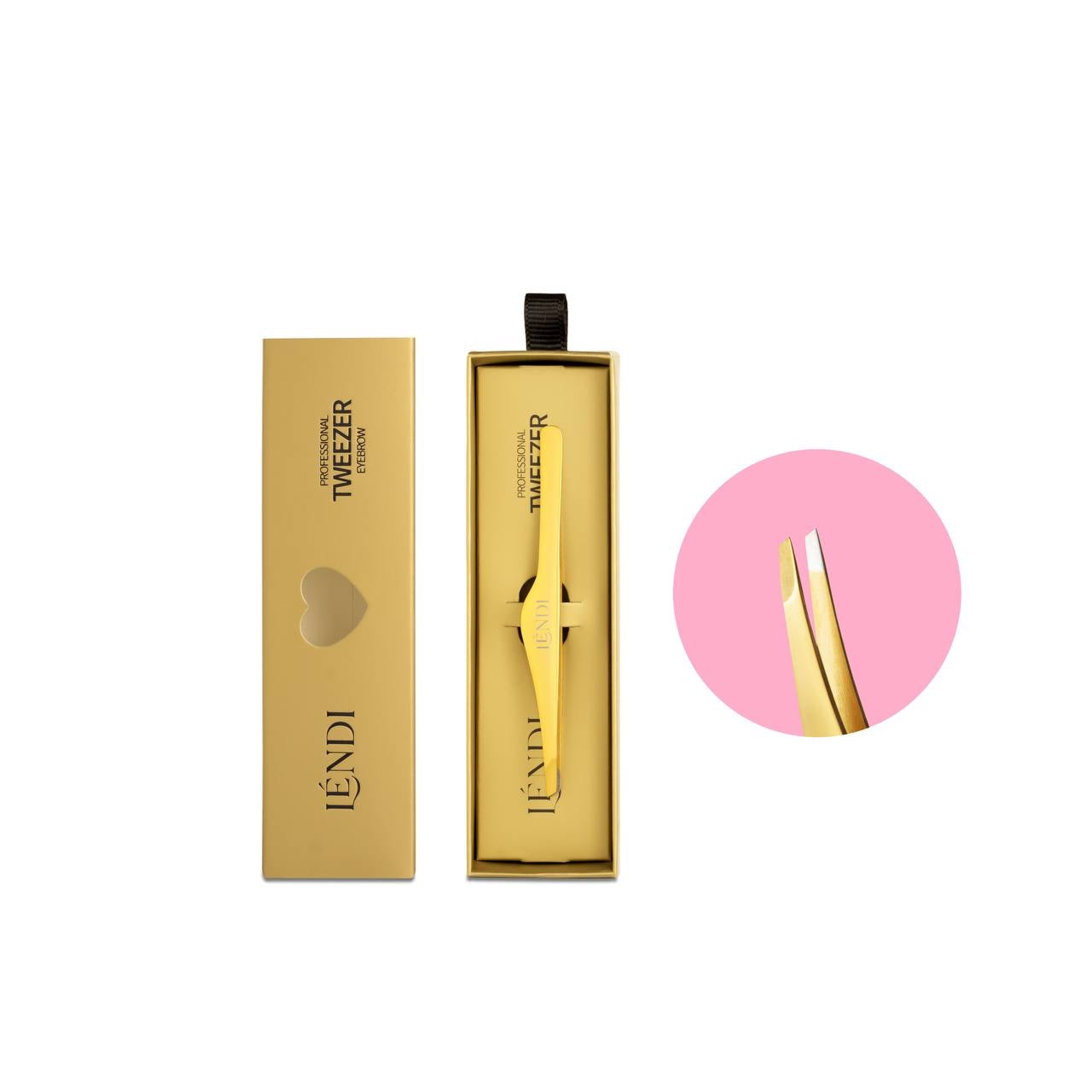 Lendi Tweezers for beveled brows