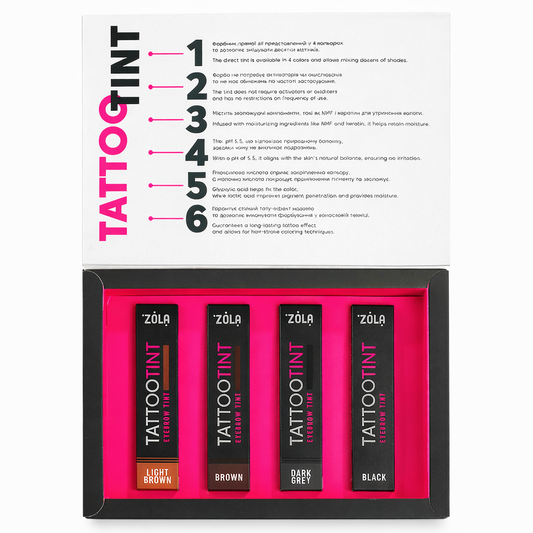 ZOLA TATTOO TINT SET