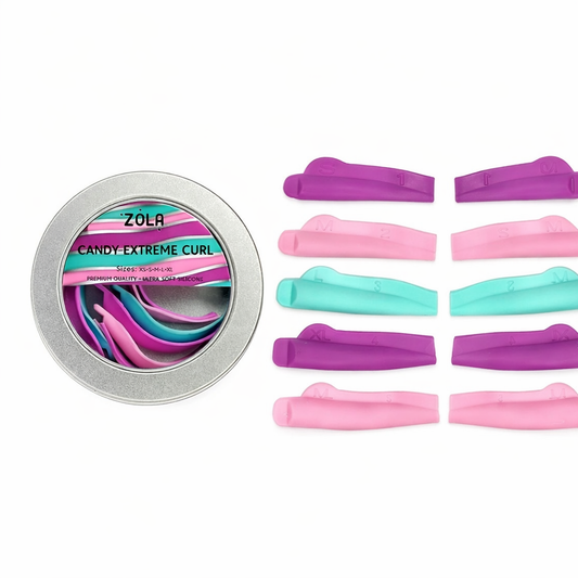 ZOLA LAMINATION SILICONE PADS CANDY EXTREME CURL (XS, S, M, L, XL)