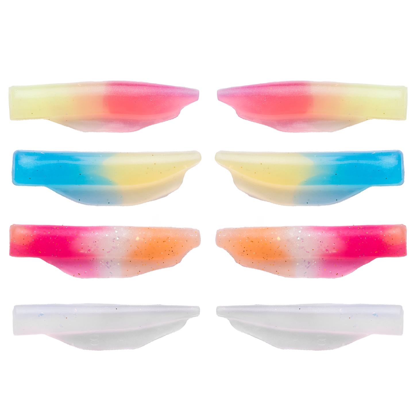 ZOLA PRISM LASH L-CURL LASH LAMINATING PADS FOR UPPER AND LOWER LASHES