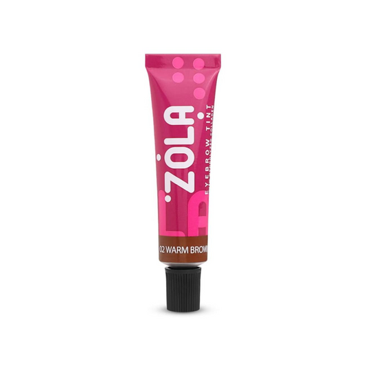 ZOLA EYEBROW TINT WITH COLLAGEN 02 WARM BROWN 15 ML
