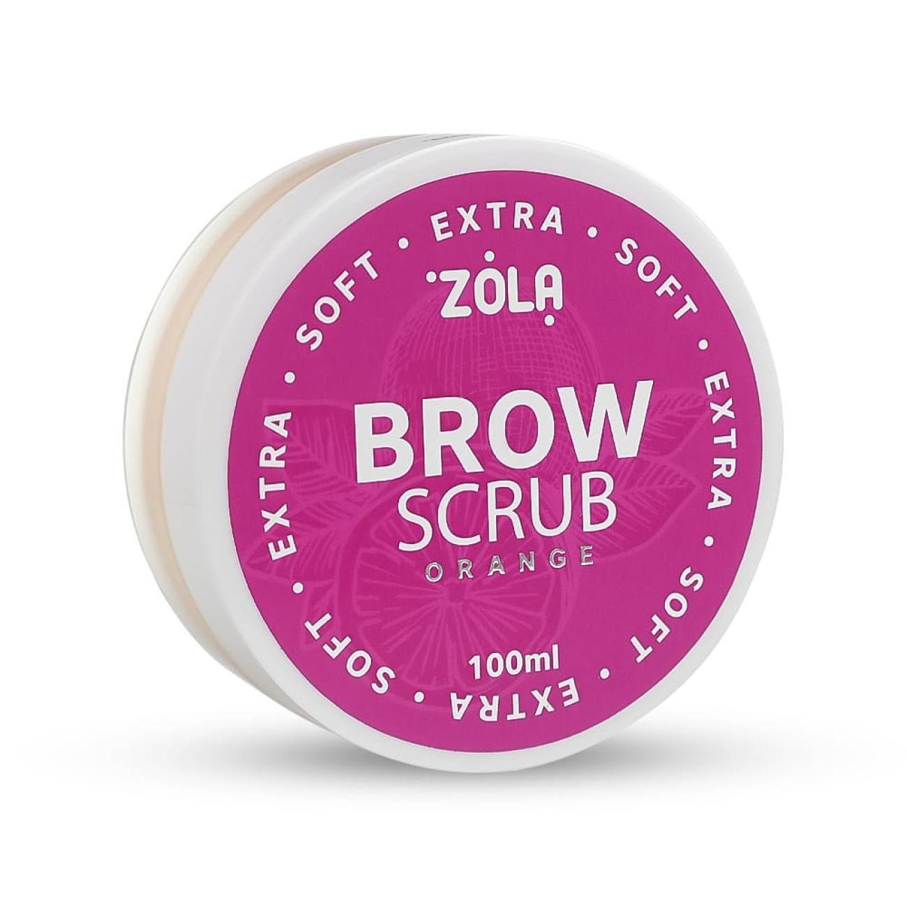 ZOLA EYEBROW SCRUB EXTRA SOFT ORANGE 100 ML