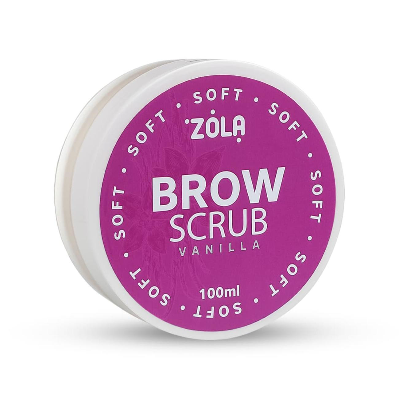 ZOLA EYEBROW SCRUB SOFT VANILLA 100 ML