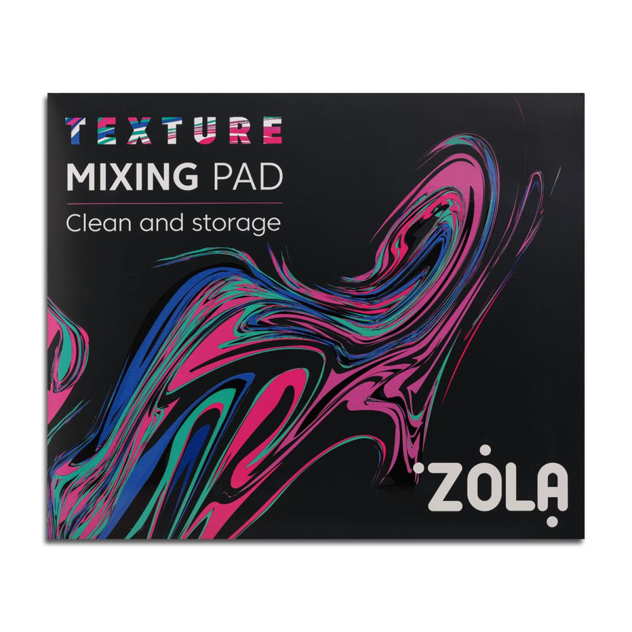 ZOLA Texture Mixing Pad – Creative Palette for Lash & Brow Artists