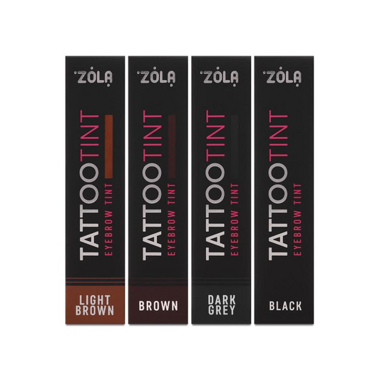 ZOLA EYEBROW AND EYELASH TATTOO TINT (4 COLORS)