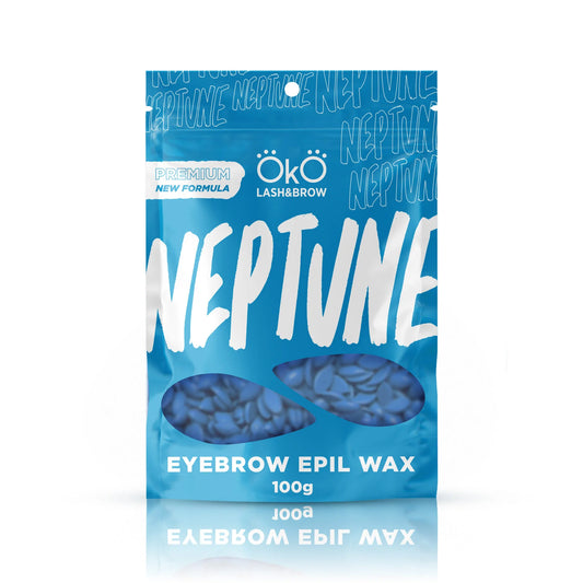 Oko facial depilatory wax "Neptune" (Blue), 100 g