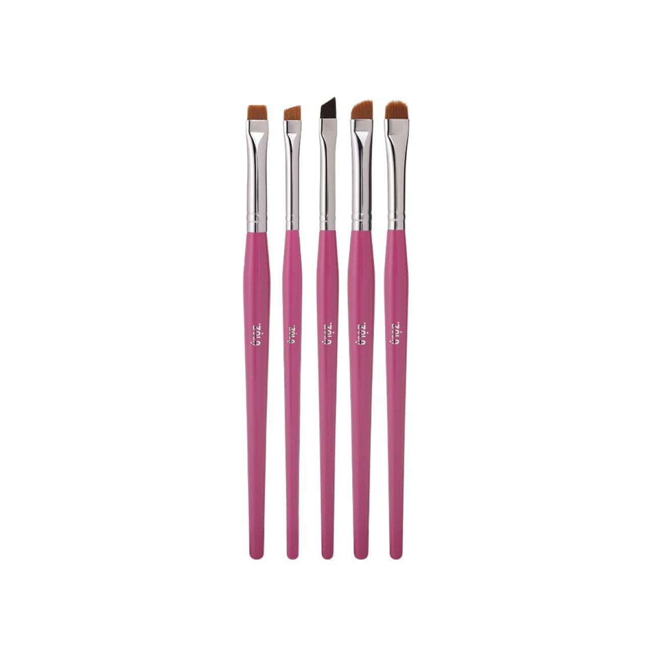 ZOLA EYEBROW BRUSH SET - BROW UPDATE SET (5 PCS)