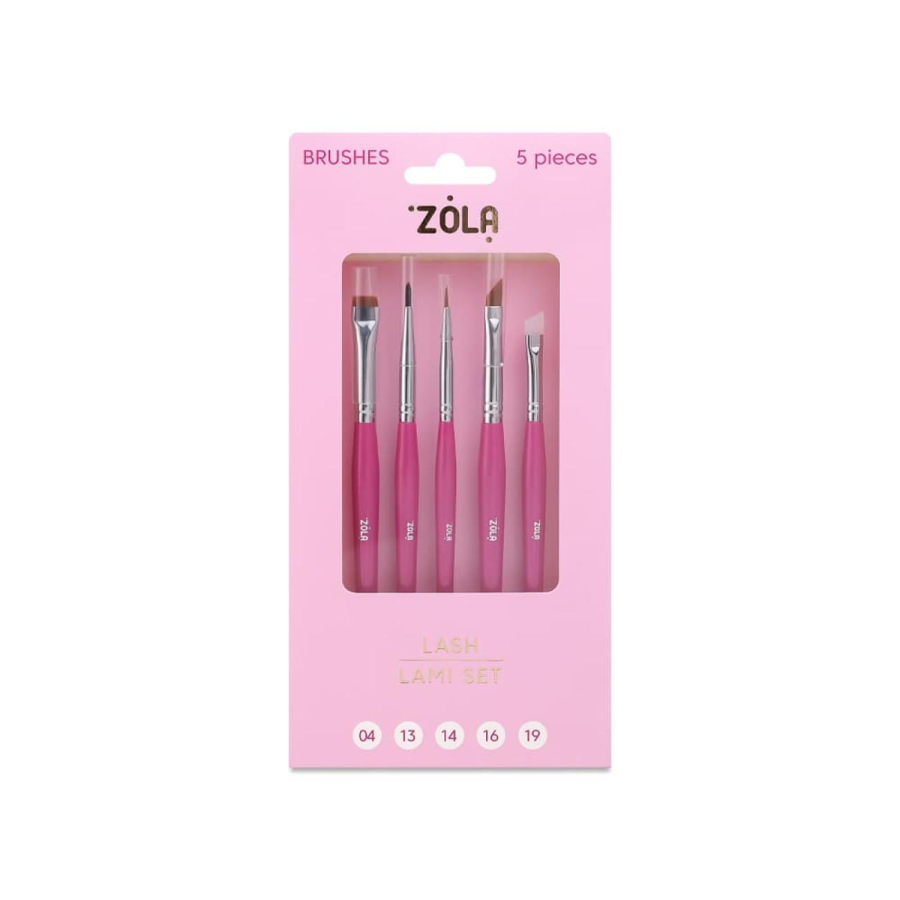 ZOLA BRUSH SET - LAMI SET (5 PCS.)