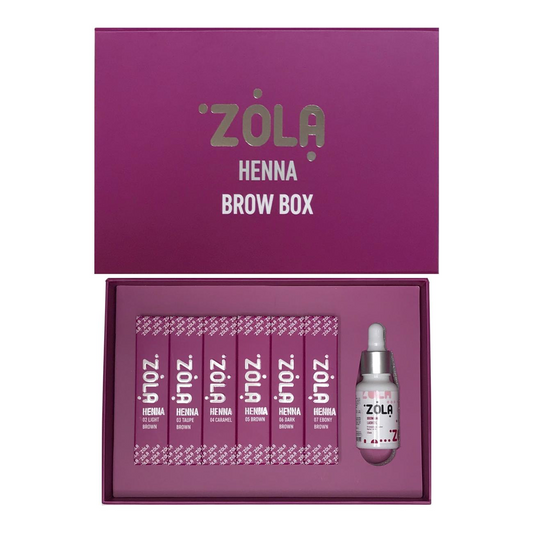 ZOLA HENNA BOX 6 PCS, 5 G