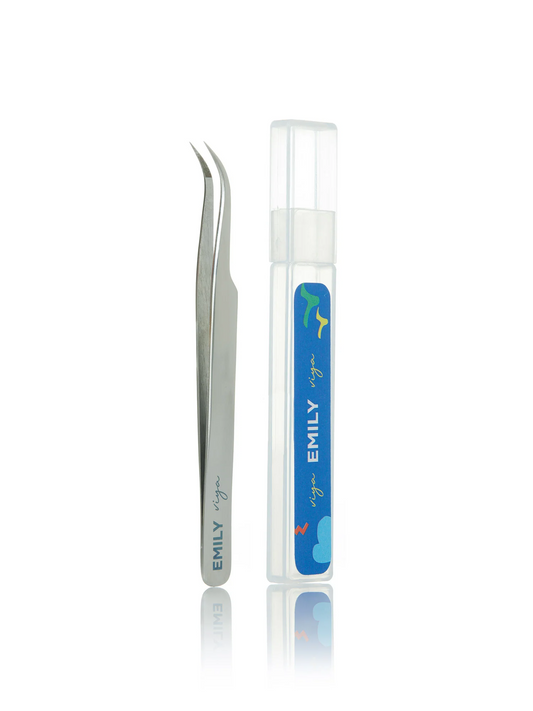Eyelash Extension Tweezers Viya - EMILY
