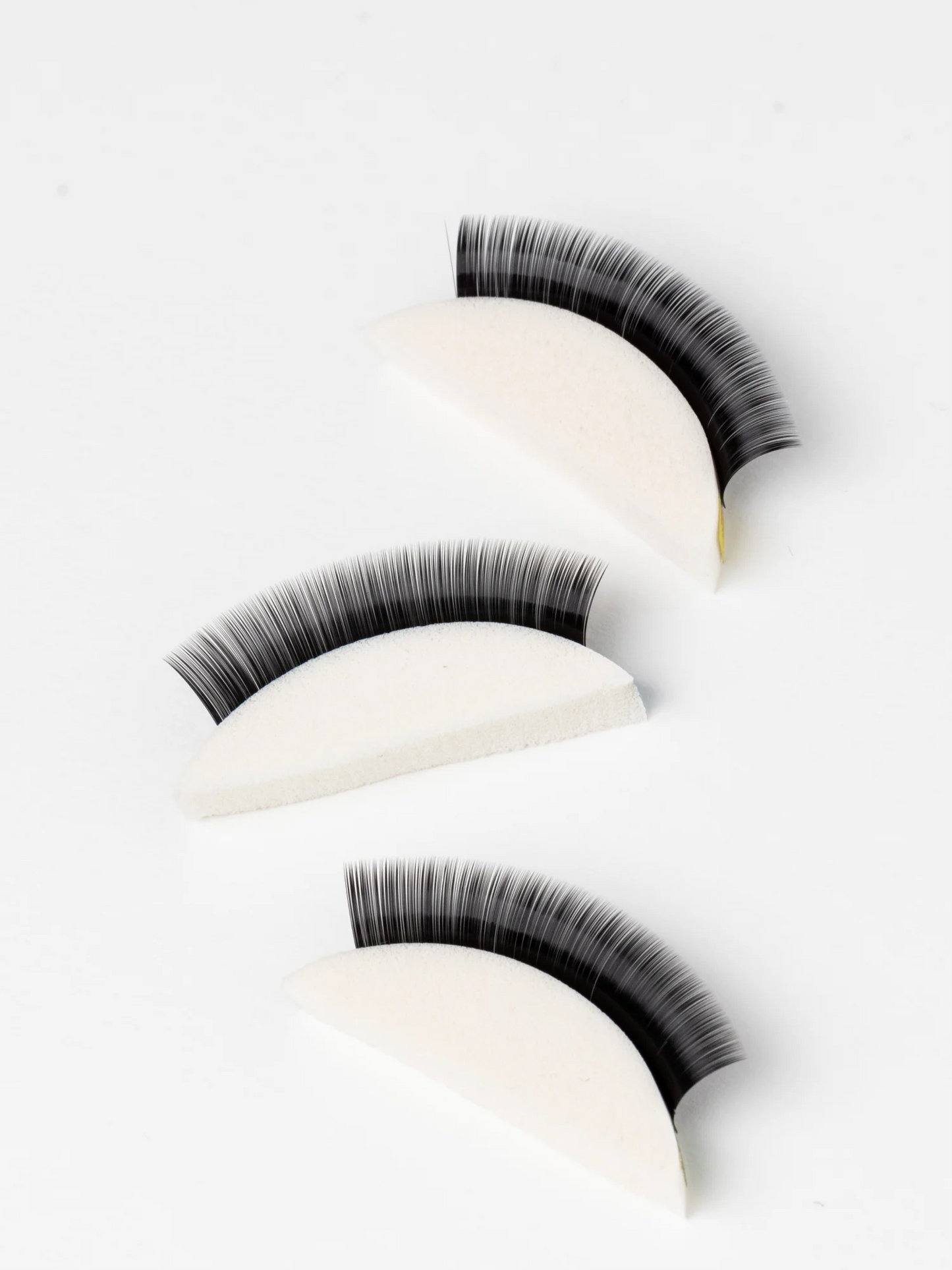 Eyelashes for extension Viya GLOW CC - Black MIX