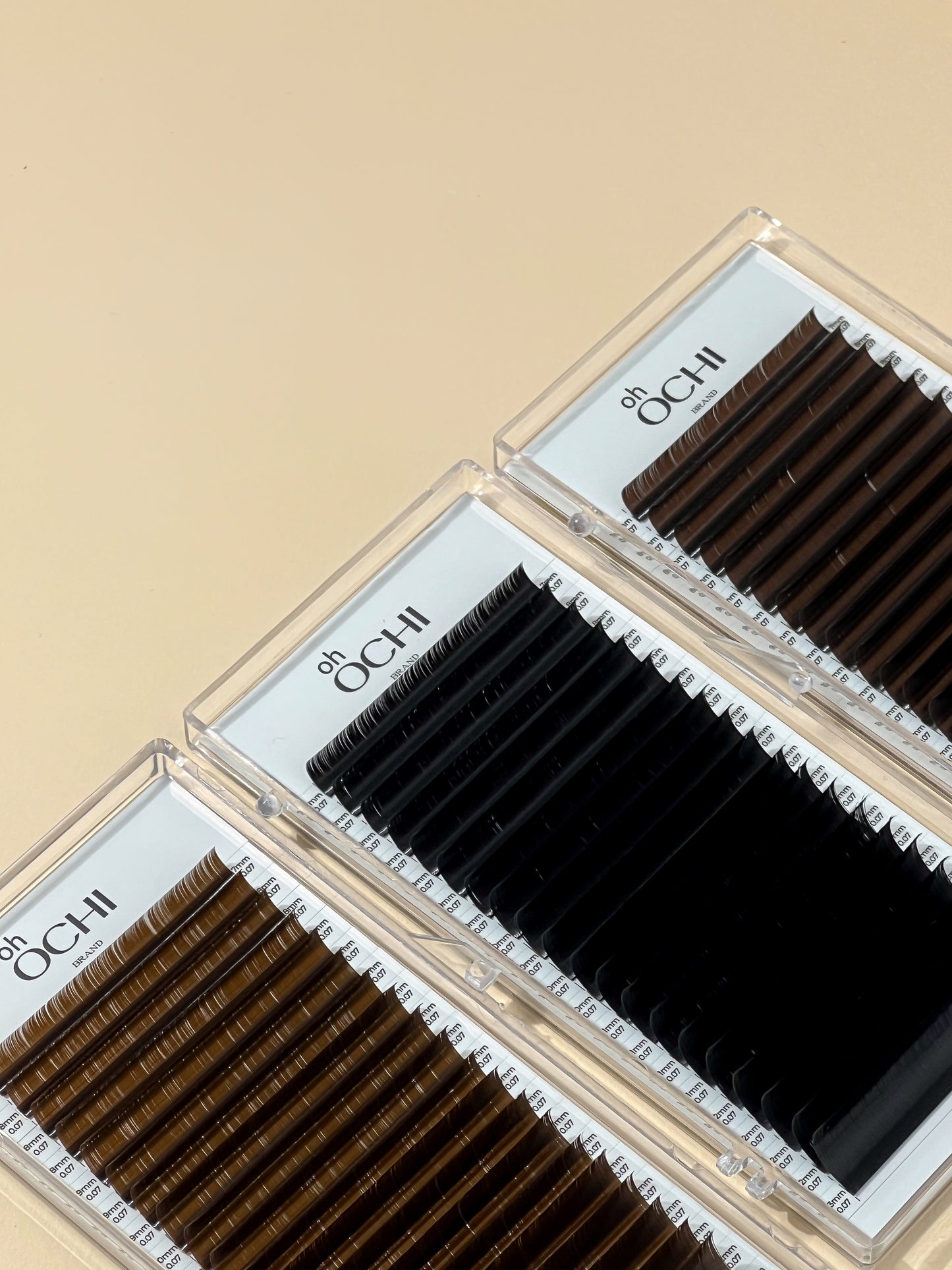 Oh OCHI DARK CHOCOLATE MIX Lashes