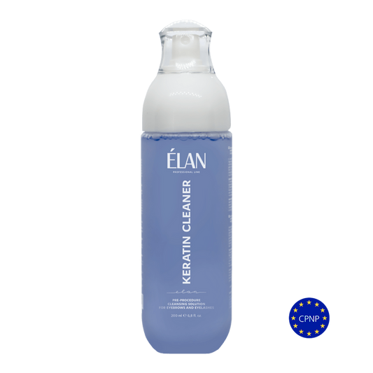 ELAN KERATIN CLEANER: Pre-Procedure Cleansing Solution For Eyebrows And Eyelashes