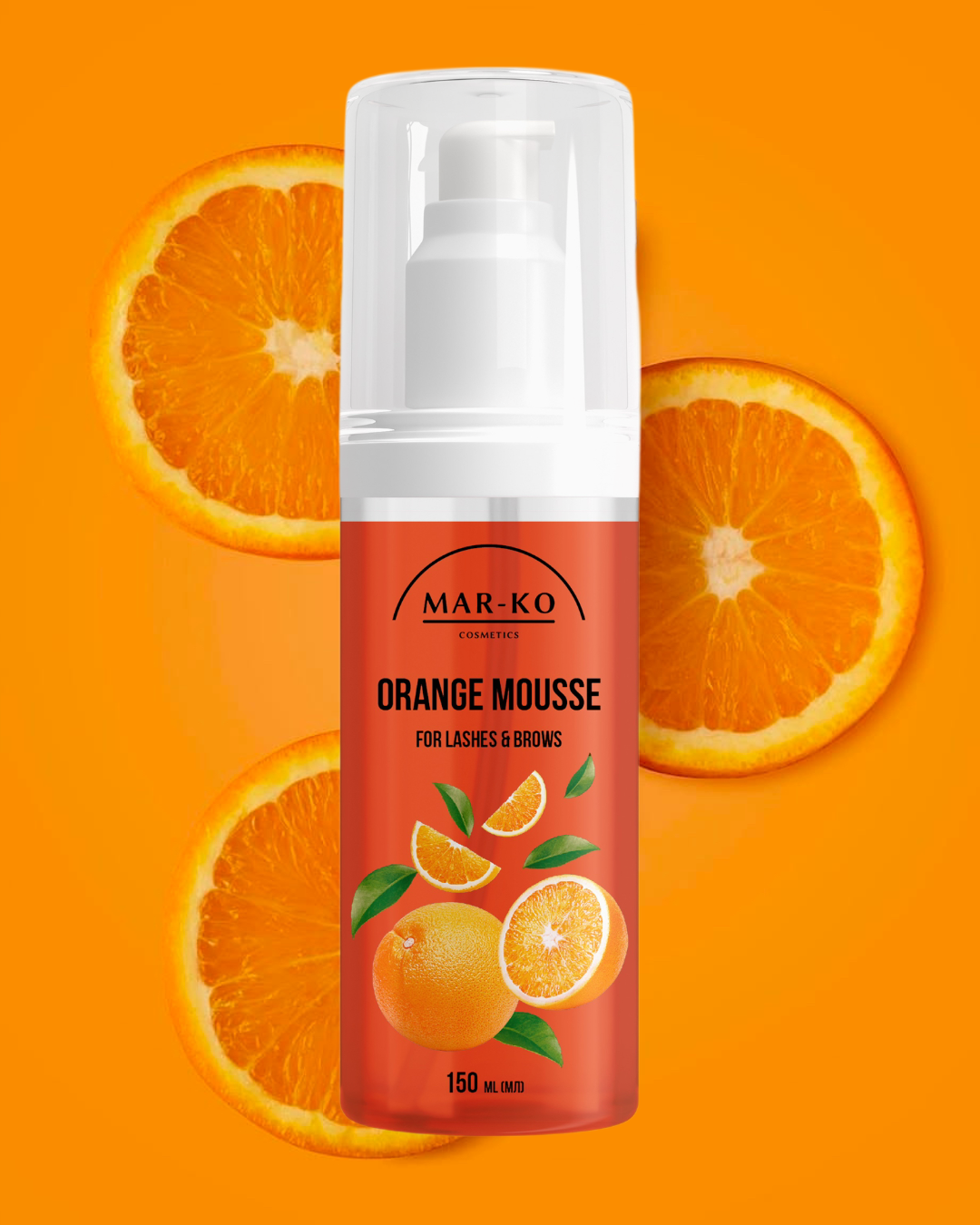 Orange Mousse by MAR-KO Cosmetics 150 ML