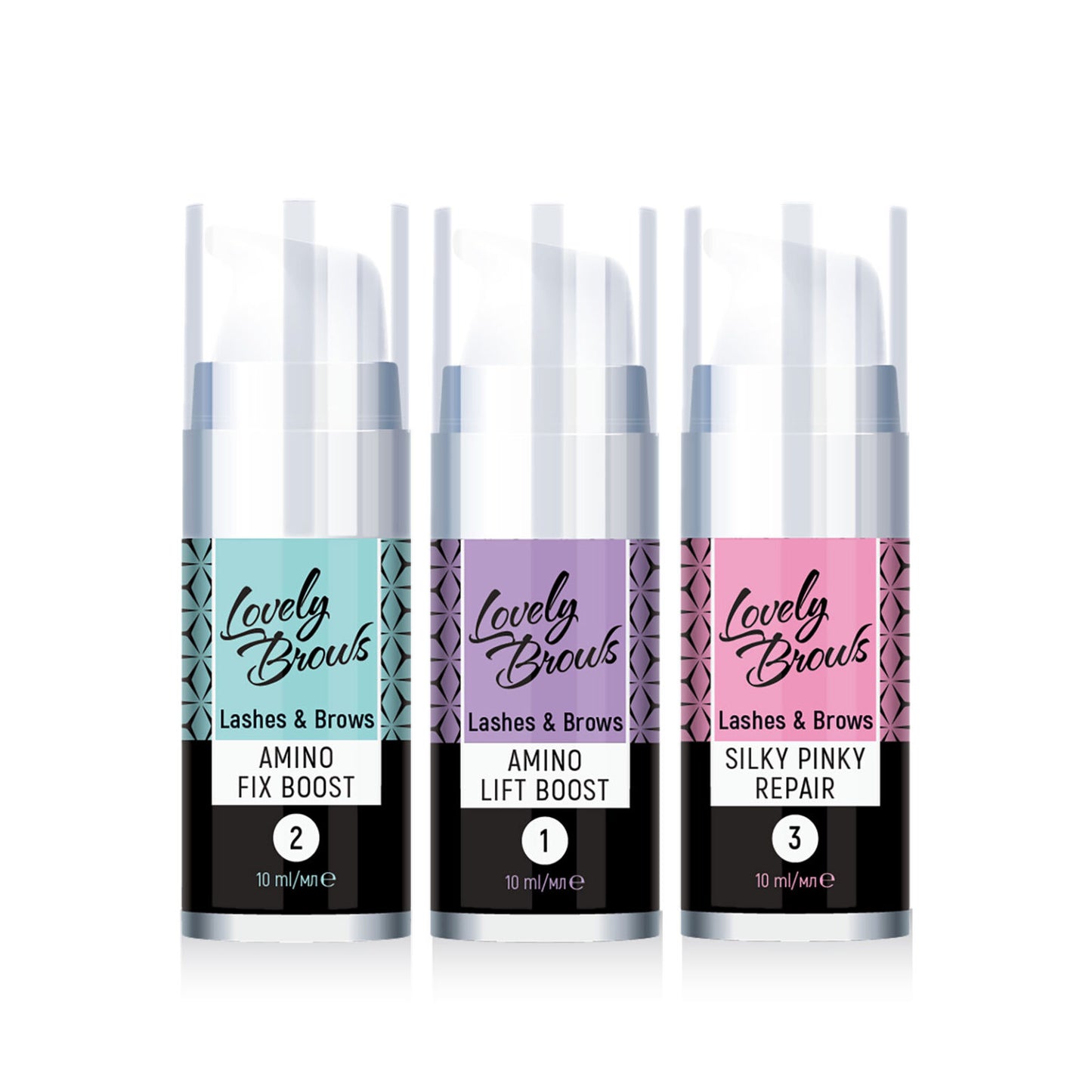 LOVELY BROWS Amino Puzzle System Lamination