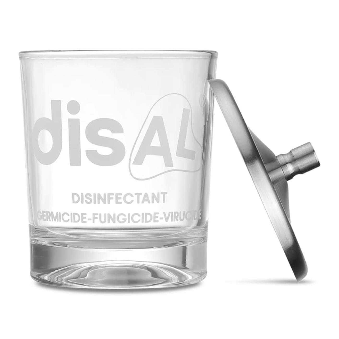 DisAL Glass Disinfection Container