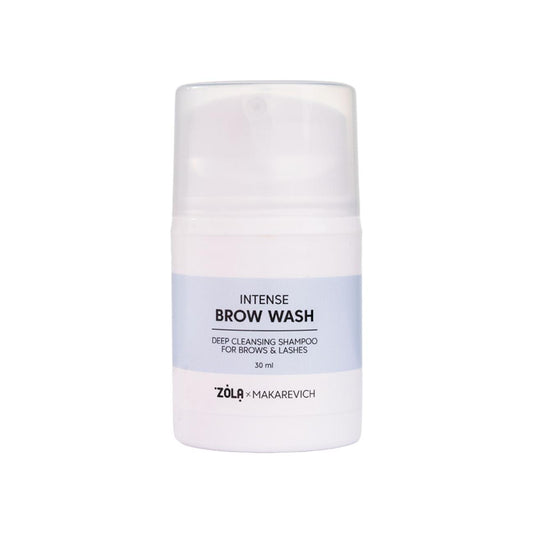 ZOLA x Makarevich Deep Cleansing Shampoo for Brows & Lashes – Intense Brow Wash (30 ml)