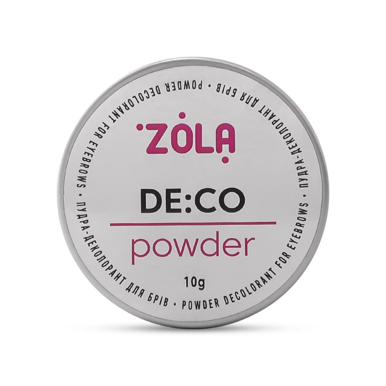ZOLA EYEBROW POWDER DECOLOURANT DE:CO POWDER 10 G.