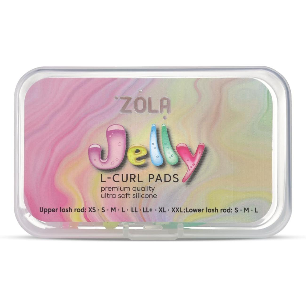 ZOLA PADS JELLY L-CURL LASH LAMINATING PADS FOR UPPER AND LOWER LASHES