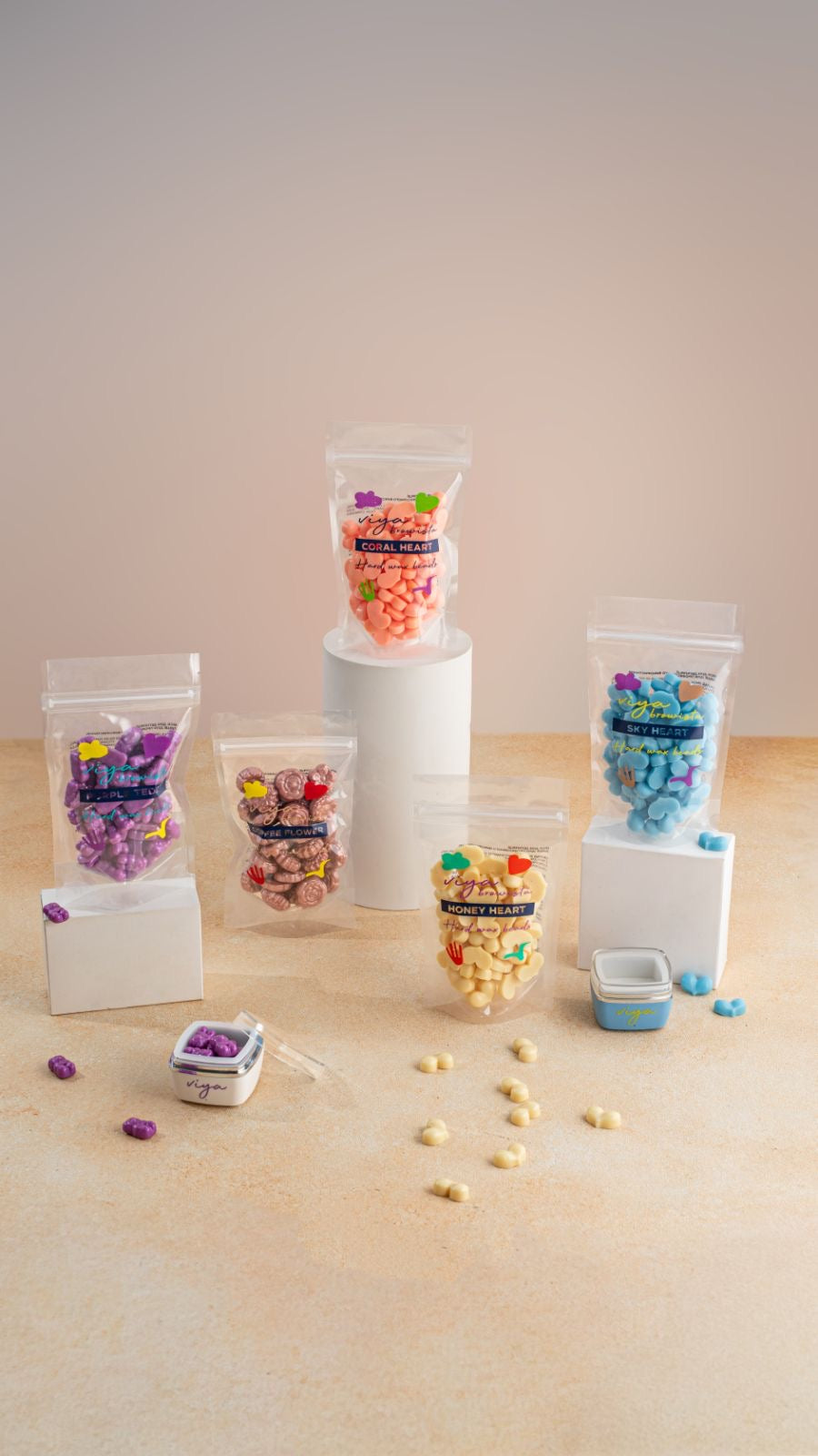 Viya Browista Hard Wax Beads