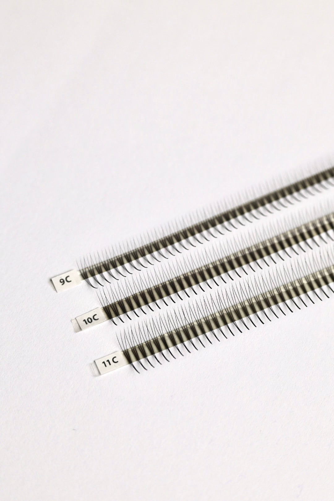 Easy.ko KEEP IT EASY Professional Premade Eyelash Extension Fans Black MIX 7-13 mm