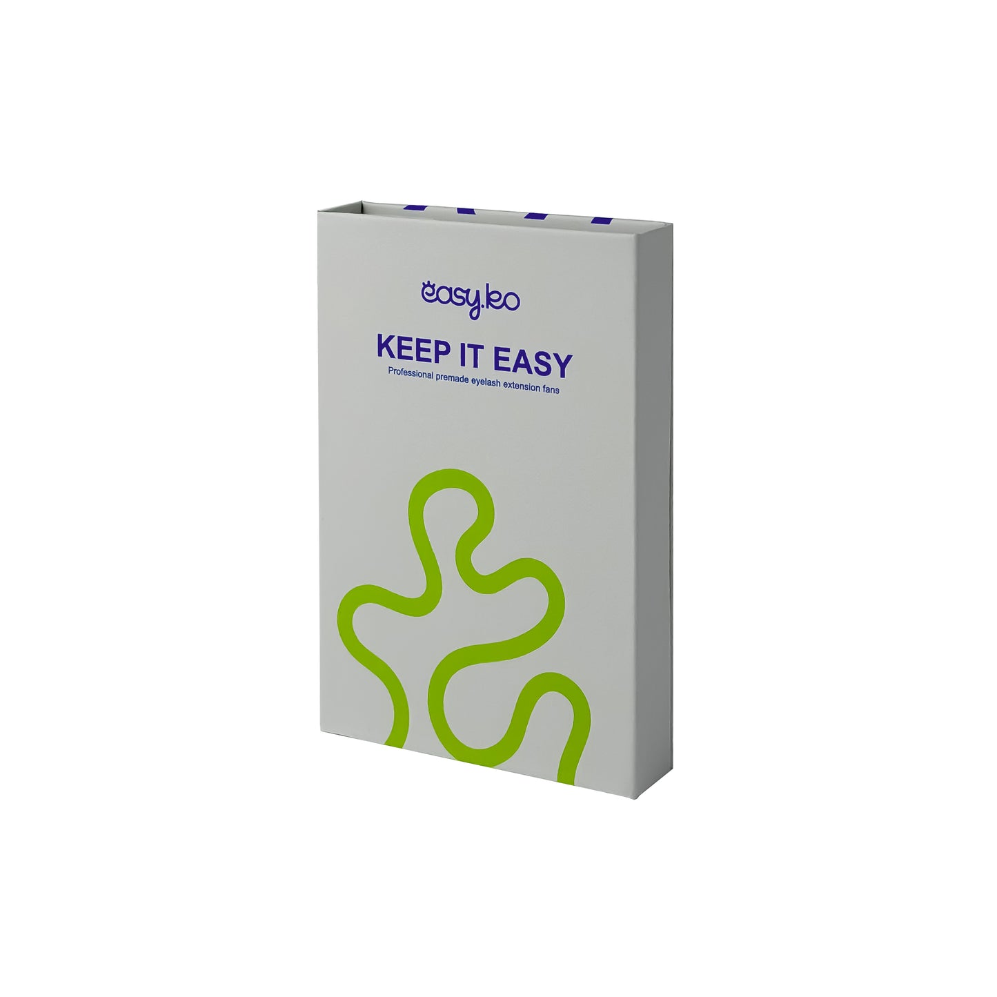 Easy.ko KEEP IT EASY Professional Premade Eyelash Extension Fans Black MIX 7-13 mm