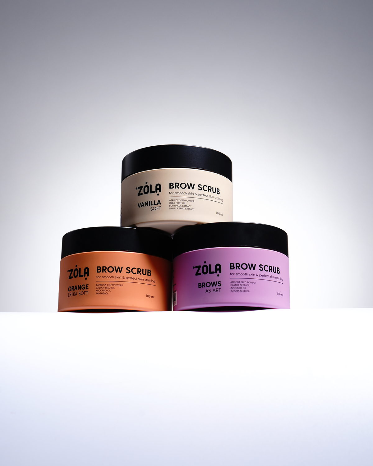 ZOLA Brow Scrub – Brows As Art (100 ml)